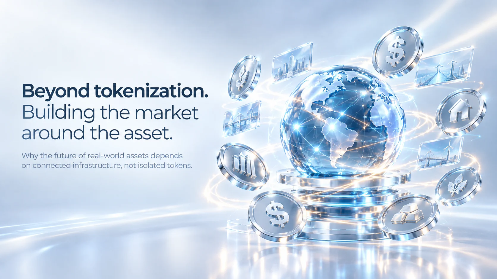 Real-world assets connected to digital capital markets