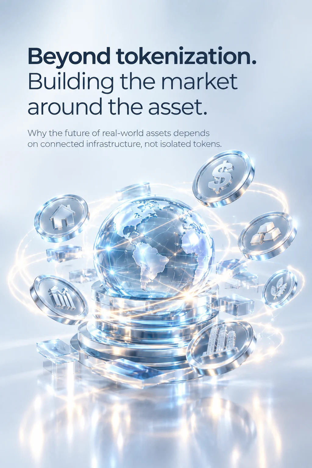 Real-world assets connected to digital capital markets